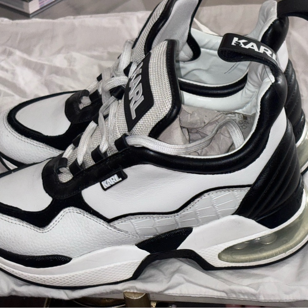 Karl Lagerfeld Monochrome Sneakers